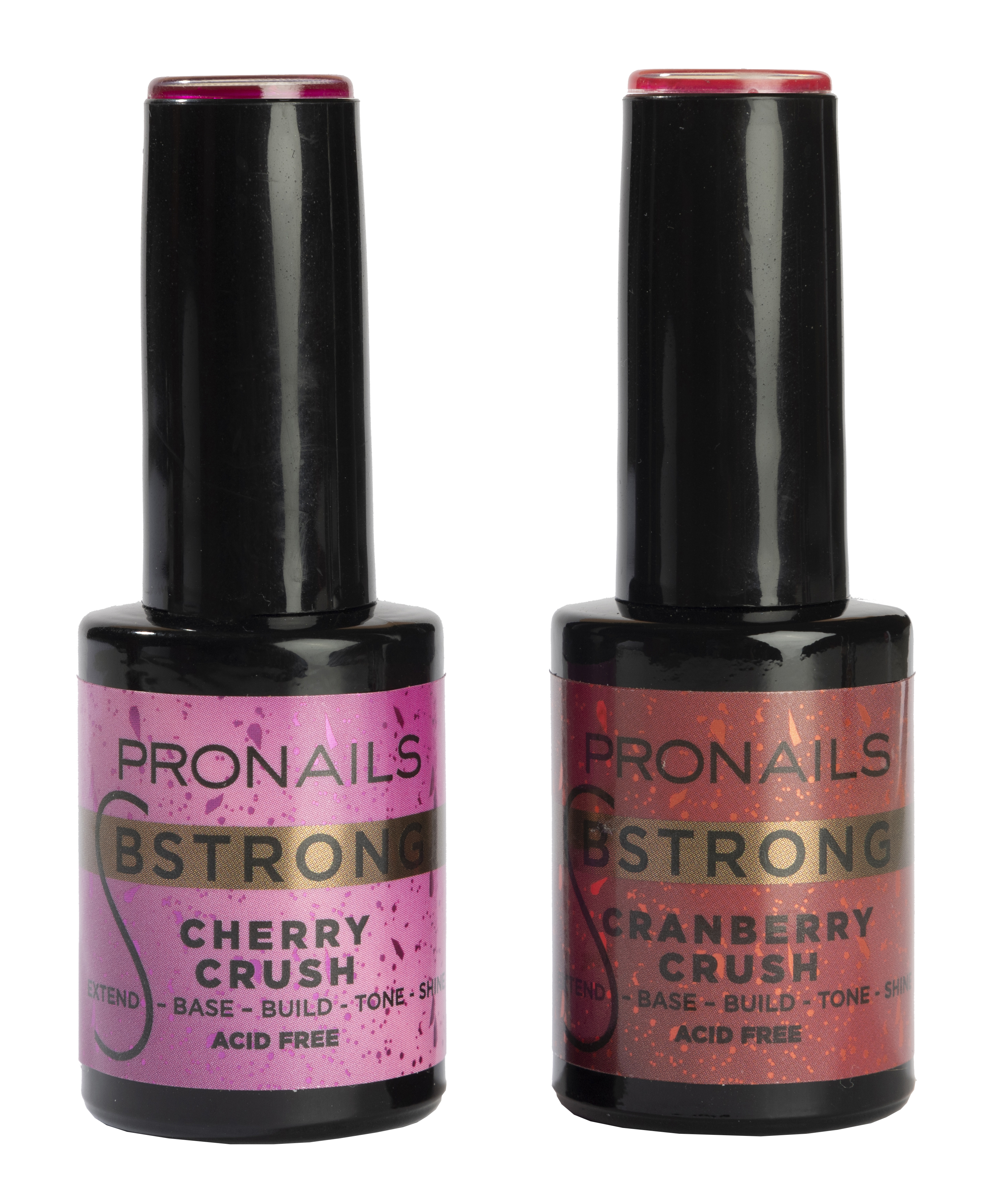 PN BSTRONG GEL LED CRASHED GLASS SET 2uds. EDICION ESPECIAL