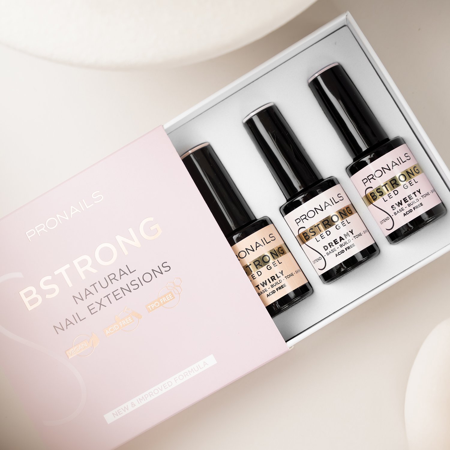 PN BSTRONG GEL LED SWEET DREAMS SET 3uds 14ml