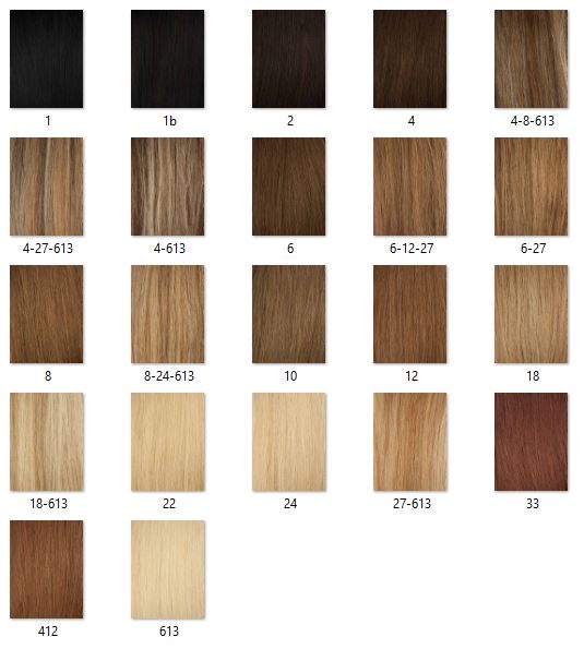 CABELLO TEJIDO LISO 70cm  613 