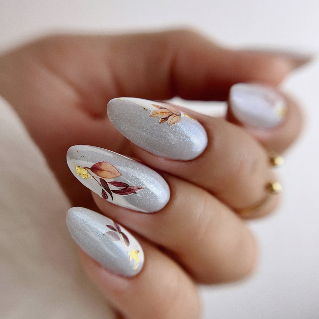 PN Autumn Leaves Nail Stickers OI22-23