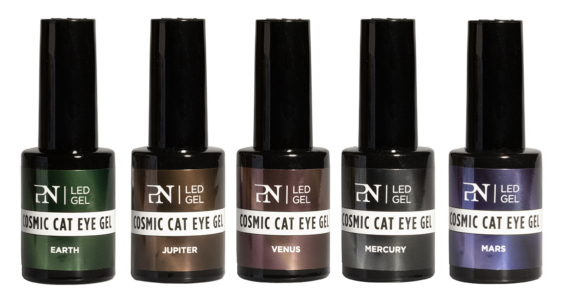 PN Gel Cosmic Kit Cat Eye 5 x 10 ml
