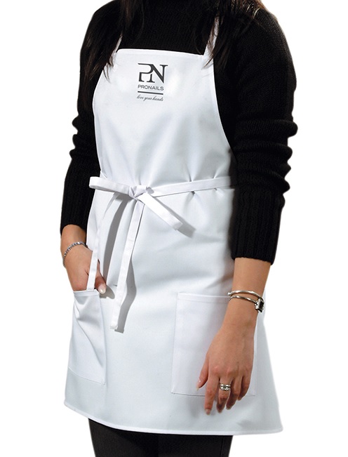 PN Delantal Annick Blanco