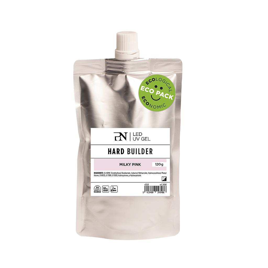 PN Gel Constructor Duro Milky Pink LED/UV relleno 120 grs
