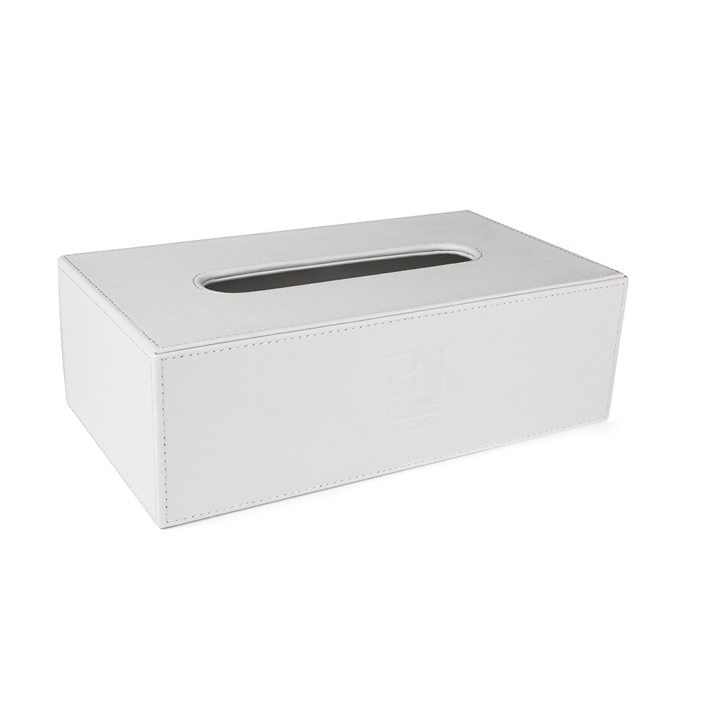 PN Dispensador de Pañuelo en Imitación de Cuero - hasta fin de existencias