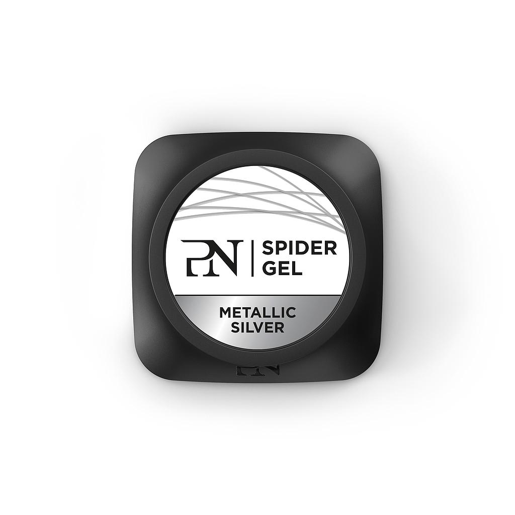 PN Gel Spider Metallic Silver 5 ml hasta fin de existencias