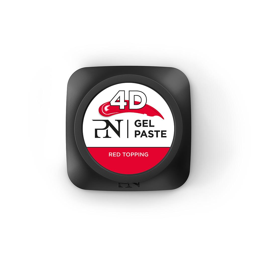 PN Pasta Gel 4D Paste Red Topping 5 ml