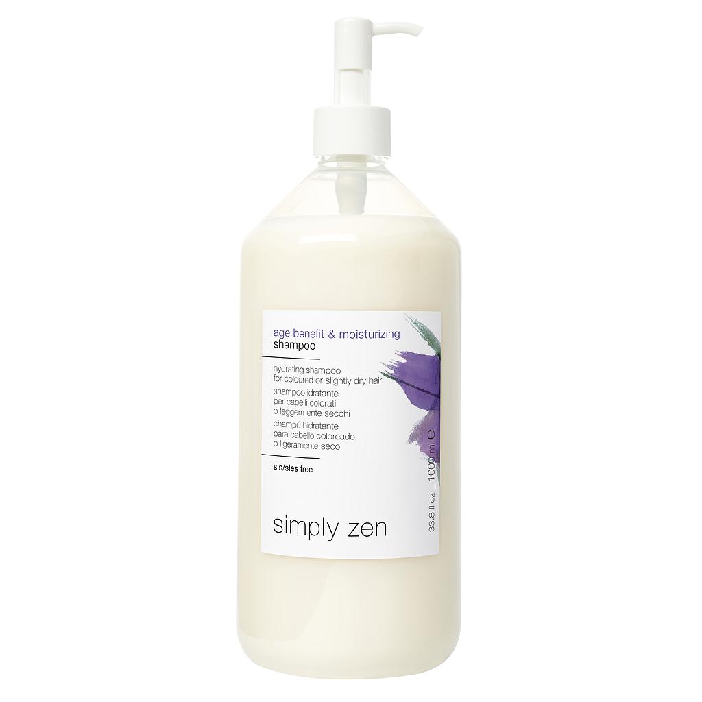 SZ AGE BENEFIT &amp; MOISTURIZING SHAMPOO 1000ML