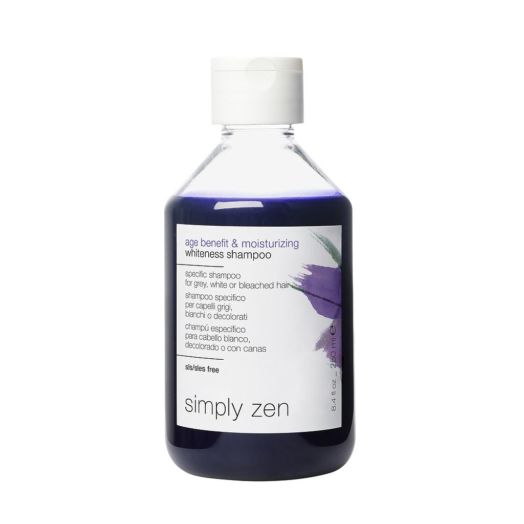 SZ AGE BENEFIT &amp; MOISTURIZING WHITENESS SHAMPOO 250ML