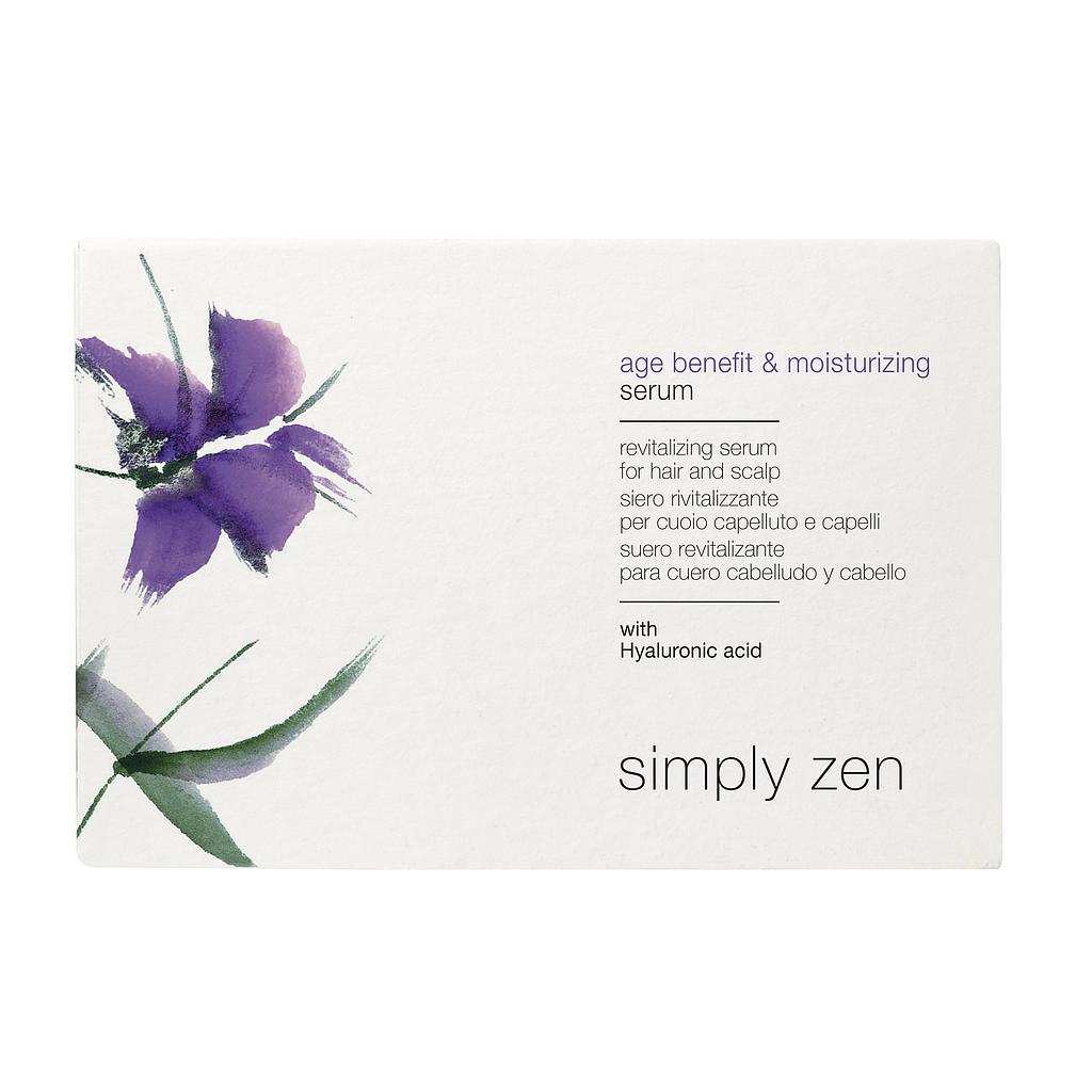 SZ AGE BENEFIT &amp; MOISTURIZING SERUM 12 FIALE 5ML new