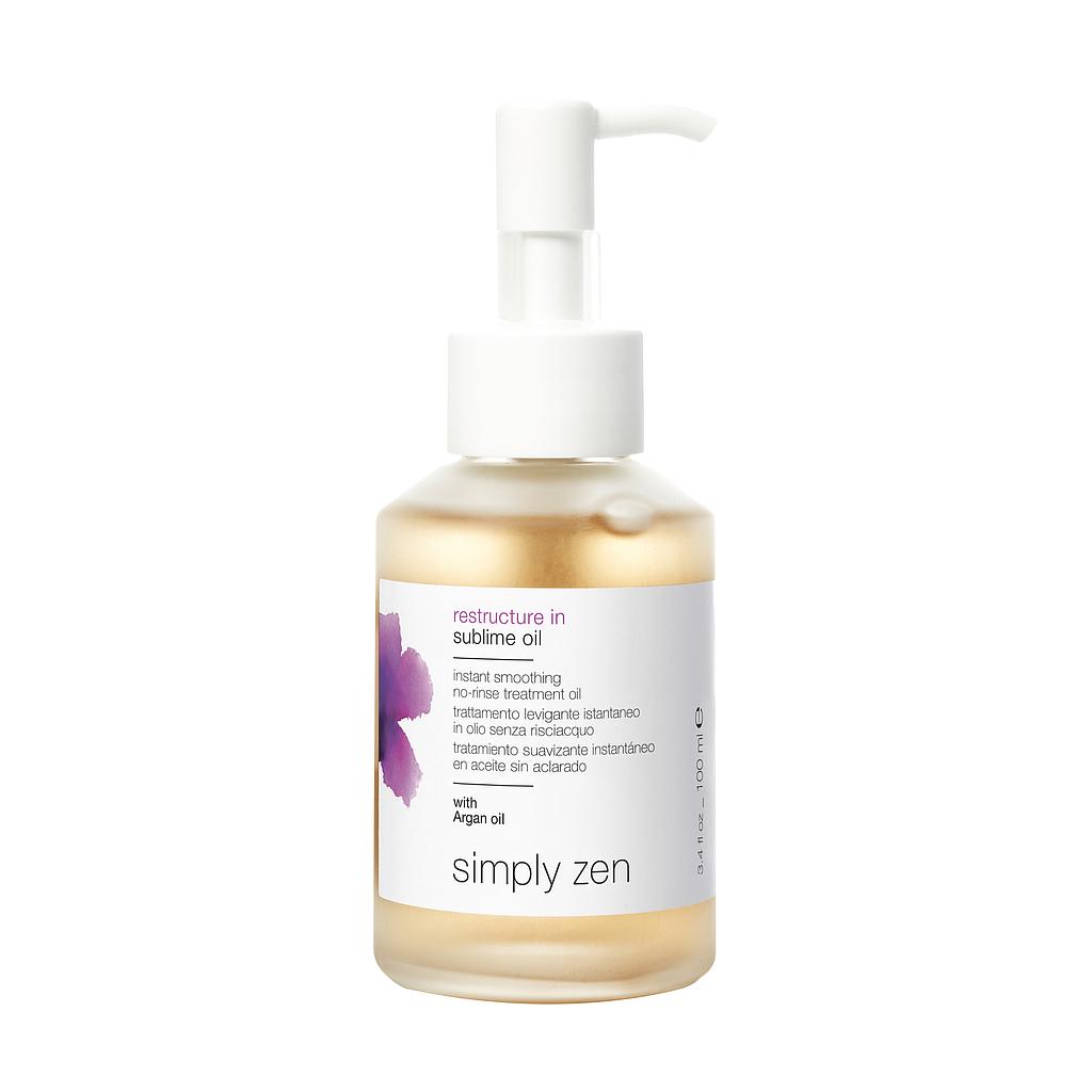 SZ RESTRUCTURE-IN SUBLIME OIL 100ML