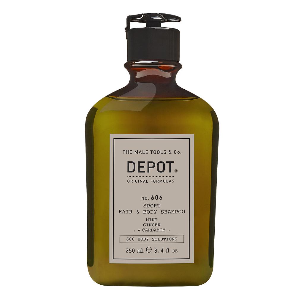 No.606 SPORT HAIR &amp; BODY SHAMPOO .250ML