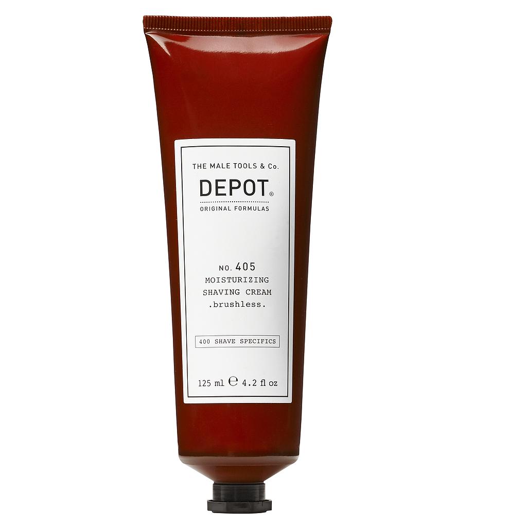 No.405 MOUSTURIZING SHAVING CREAM brushless .125ML