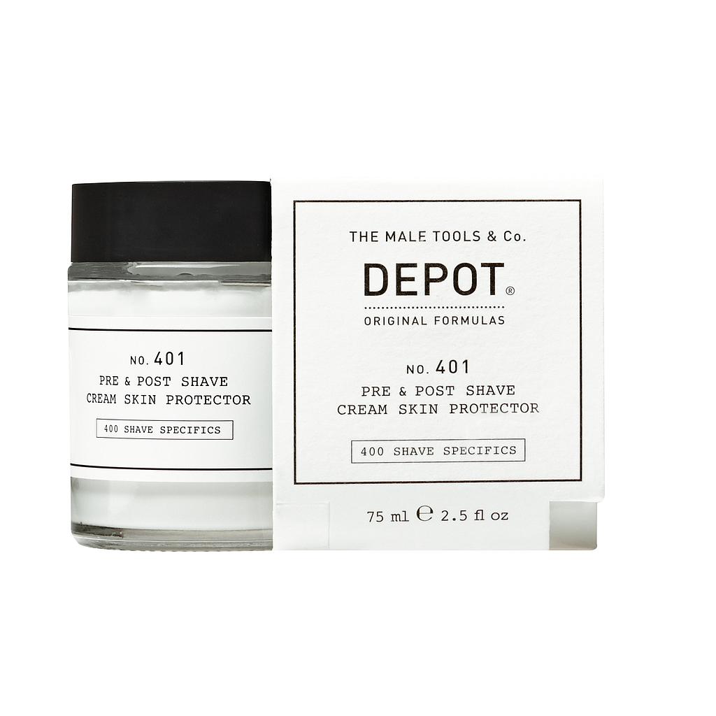 No.401 PRE&amp;POST SHAVE CREAM SKIN PROTECTOR .75ML