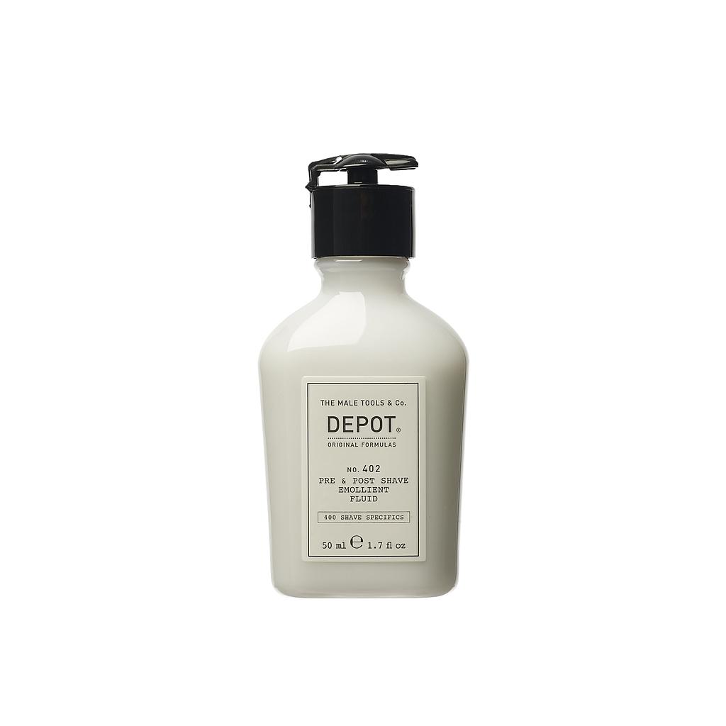No.402 PRE&amp;POST SHAVE EMOLLIENT FLUID .50ML