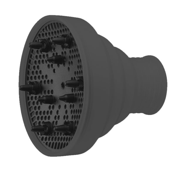 DIFUSOR PLEGABLE SILICONA NEGRO cx8
