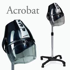 SECADOR CASCO ACROBAT 4V NEGRO CON PIE ARTEM