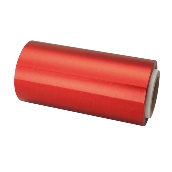 ALUMINIO ROLLO 125 MTS 13 cm ROJO cx8