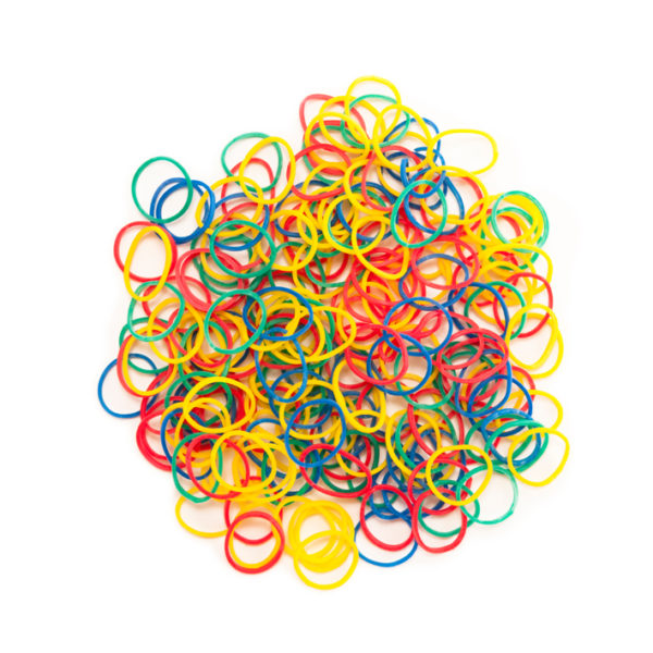 GOMA TRENCITA COLORES 100 gr