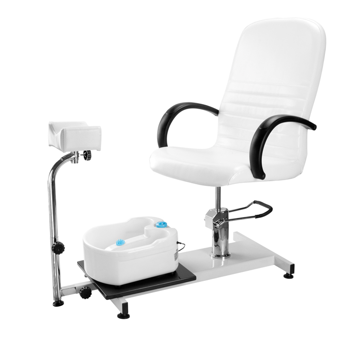 SILLON PEDICURA ESPECIAL CON BAÑERA DE PIES
