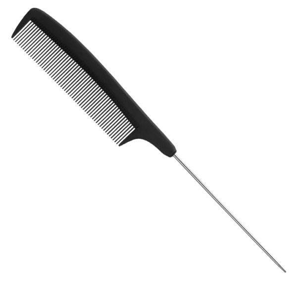PEINE CARBONO PUA METAL 22,3 cm