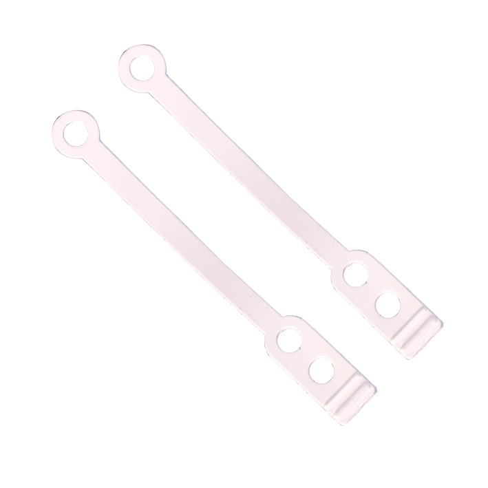 GOMA BIGUDI PLANA LARGA 50 uds