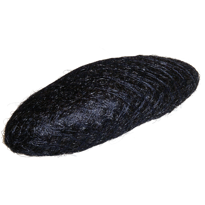 RELLENO MOÑO ALARGADO GRANDE NEGRO