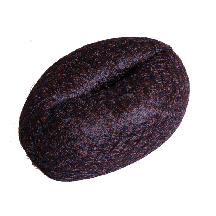 RELLENO MOÑO REDONDO GRANDE NEGRO