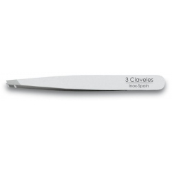 PINZA DEPILAR SESGADA ESTERILIZABLE