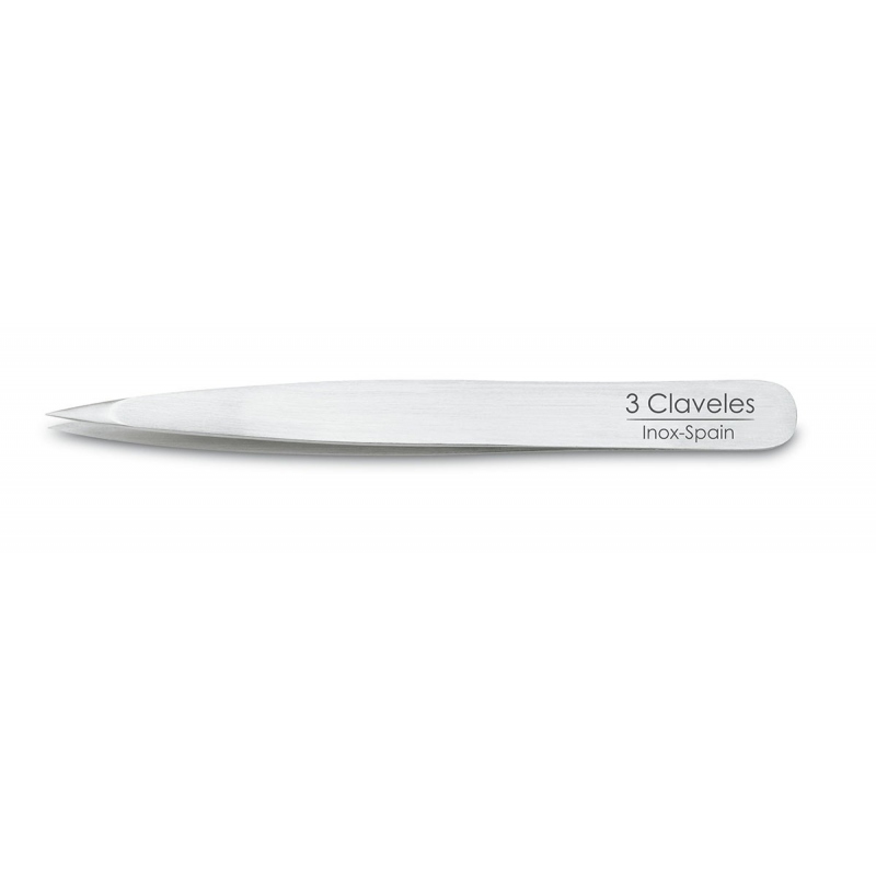 PINZA DEPILAR PUNTA FINA ESTERILIZABLE
