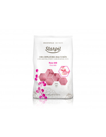 CERA PASTILLA 1 KG ROSA EXTRA STARPIL cx12