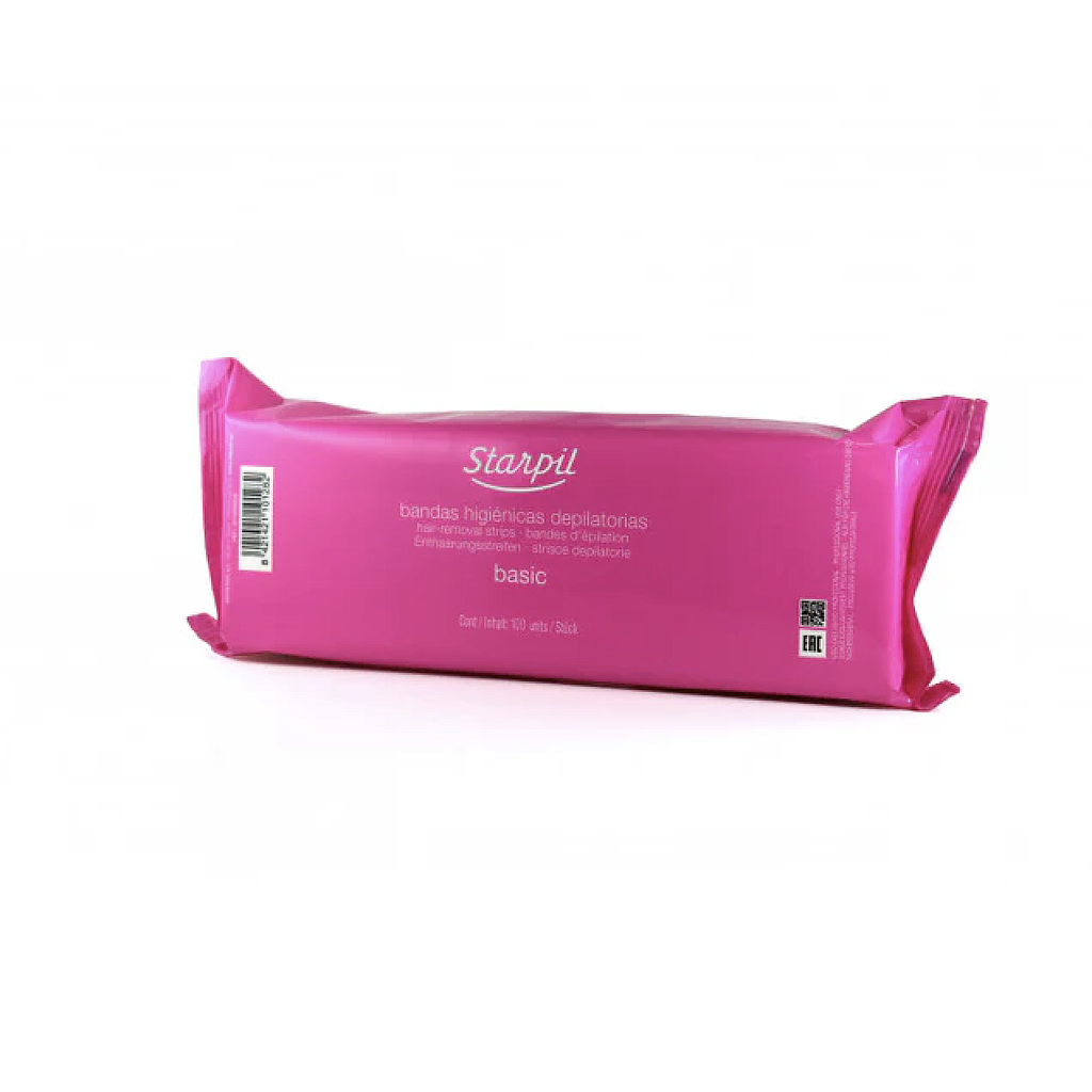 BANDA DEPILAR 100 uds 23 x 7,5 cm STARPIL cx35