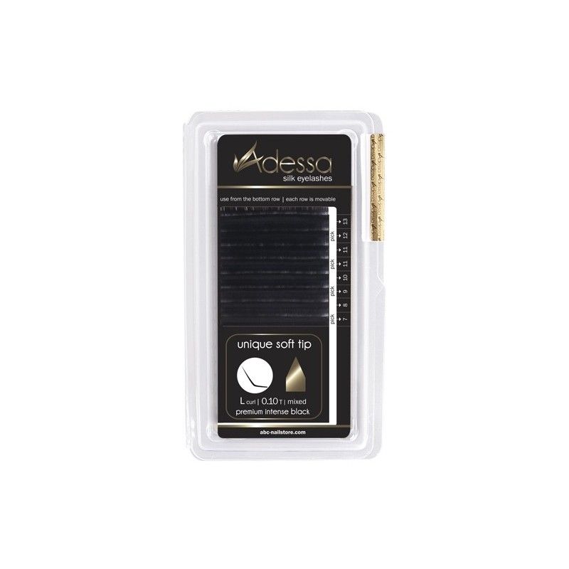 Adessa Silk Lashes Curl-L  12MM  0,15  8 filas hasta fin de existencias