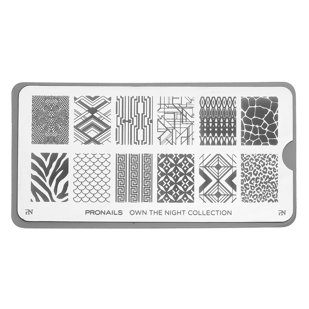 PN Kit Estampacion Own the night (placa) hasta fin de existencias