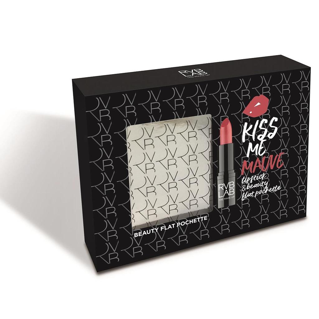 RVB  KIT KISS ME MAUVE (barra 20 + neceser)