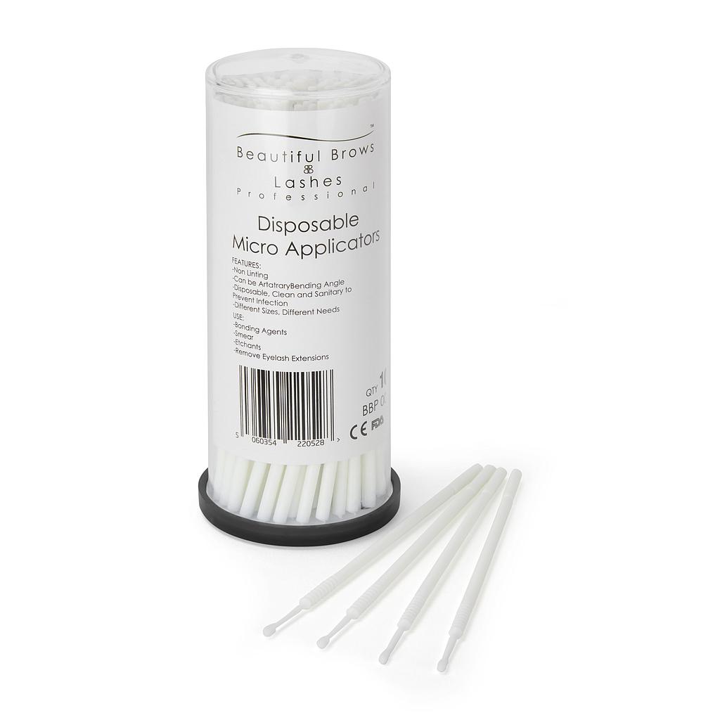 LASH BOMB MICRO FIBRE BRUSHES M 100uds cepillos microfibra