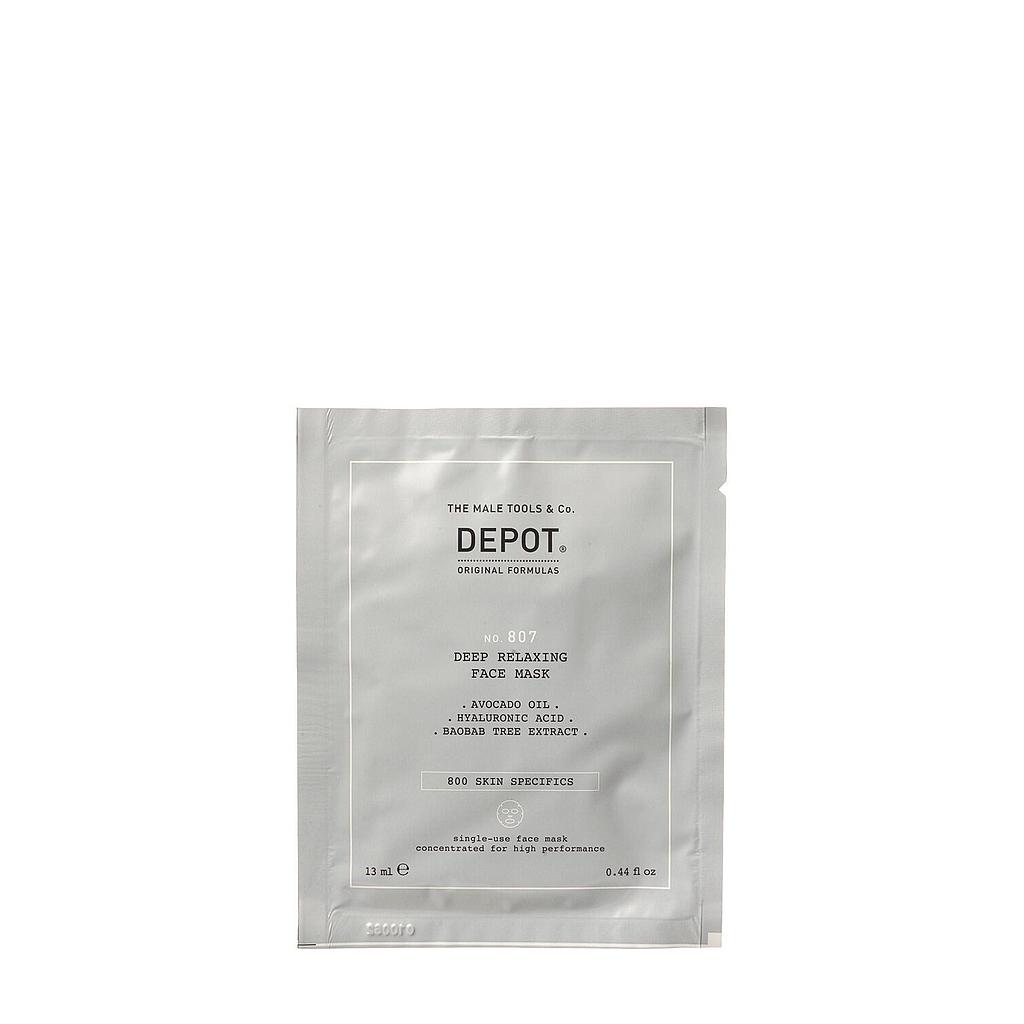 No.807 DEEP RELAXING FACE MASK .12pz