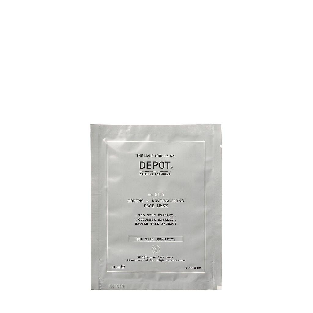 No.806 TONING &amp; REVITALIZING FACE MASK .12pz