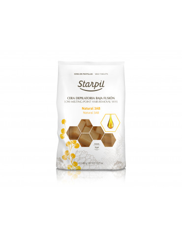 CERA PASTILLA 1 KG NATURAL EXTRA STARPIL cx12