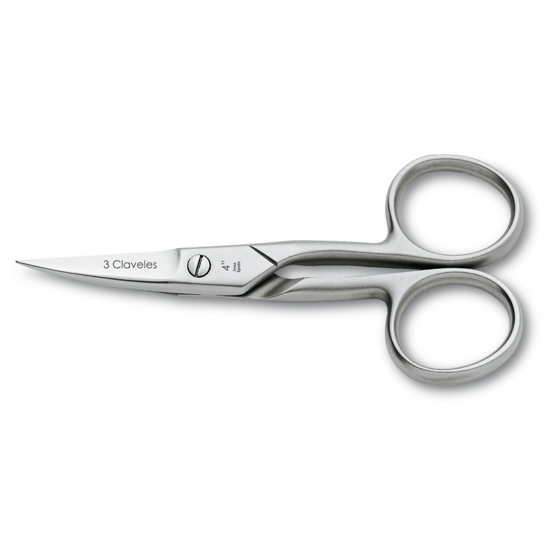 TIJERA MANICURA 10 cm UÑAS CURVA INOX hasta fin de existencias