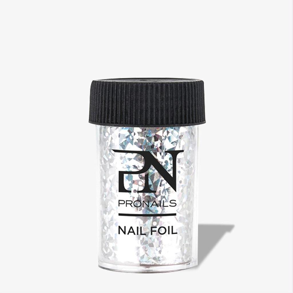 PN Nail Foil Scattered Silver 1.5 m