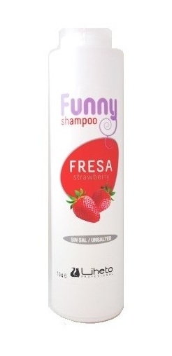 FUNNY CHAMPU 500ml FRESA LIHETO cx12