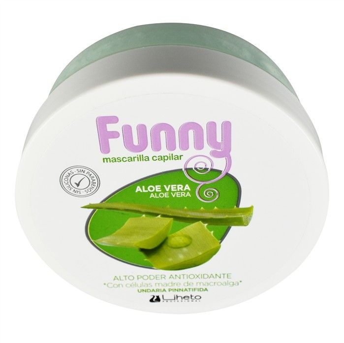 FUNNY MASCARILLA 200ml ALOE VERA LIHETO cx24