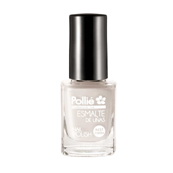 ESMALTE UÑAS blanco mate 12ml POLLIE cx3