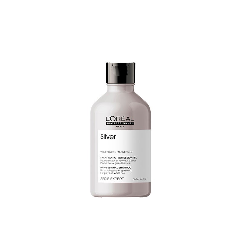 EXPERT CHAMPU SILVER 300ml cabellos grises LOREAL