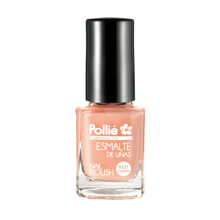 ESMALTE UÑAS salmon pastel 12ml POLLIE cx3