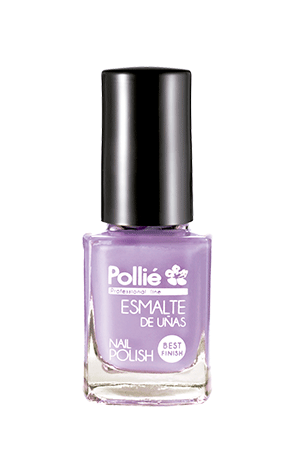 ESMALTE UÑAS lila pastel 12ml POLLIE cx3