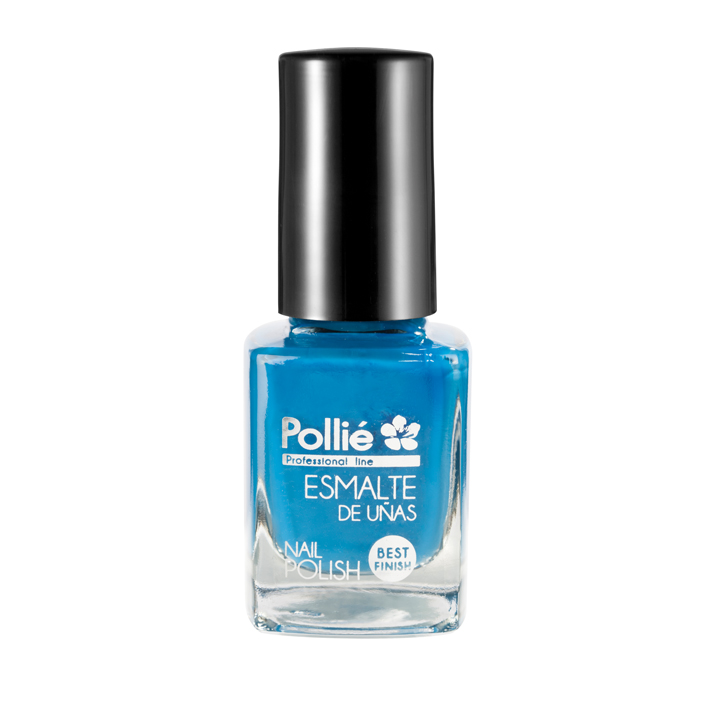 ESMALTE UÑAS azul 12ml POLLIE cx3