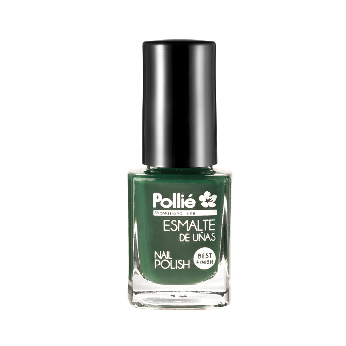 ESMALTE UÑAS verde bosque 12ml POLLIE cx3