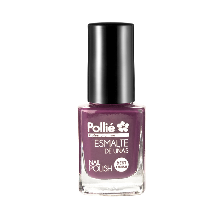 ESMALTE UÑAS violeta 12ml POLLIE cx3