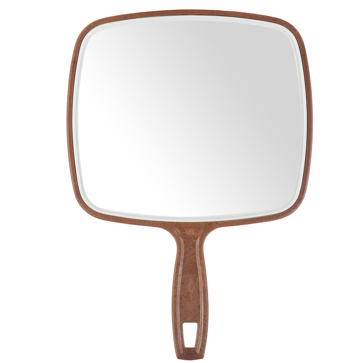 ESPEJO TV 225x320mm simil madera